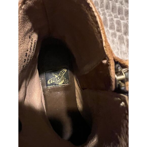 Freebird By Steve Sammi Brown Leather Strappy Ankle Boots 5 Western Boho - Picture 11 of 12